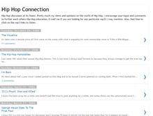 Tablet Screenshot of hiphopconnection.blogspot.com