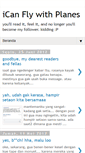 Mobile Screenshot of icanflywithplanes.blogspot.com