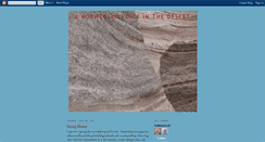 Desktop Screenshot of anorwegianvoiceinthedesert.blogspot.com