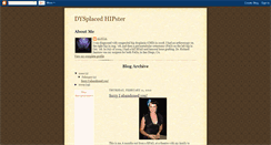 Desktop Screenshot of dysplacedhipster.blogspot.com