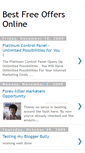Mobile Screenshot of best-free-offers-online.blogspot.com