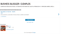 Tablet Screenshot of businessbloggerejemplos.blogspot.com