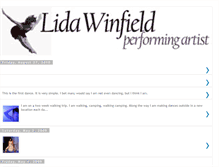 Tablet Screenshot of lidawinfield.blogspot.com