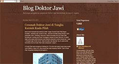 Desktop Screenshot of forumdoktorjawi.blogspot.com