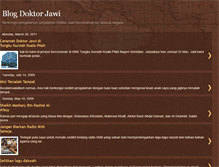 Tablet Screenshot of forumdoktorjawi.blogspot.com