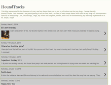 Tablet Screenshot of houndtracks.blogspot.com