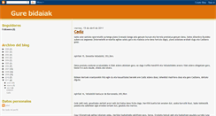 Desktop Screenshot of jotxi-gurebidaiak.blogspot.com