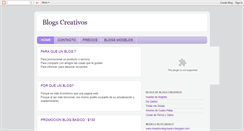 Desktop Screenshot of blogs-creativos.blogspot.com