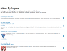 Tablet Screenshot of mikaelrydergren.blogspot.com