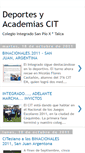 Mobile Screenshot of deportescit.blogspot.com