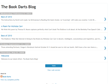 Tablet Screenshot of bookdarts.blogspot.com