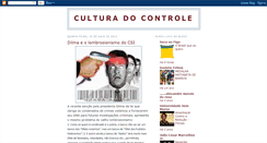 Desktop Screenshot of culturadocontrole.blogspot.com