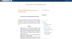 Desktop Screenshot of estadocolombiano7.blogspot.com