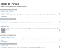 Tablet Screenshot of accrosdefrancais.blogspot.com