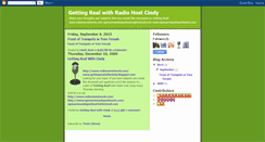 Desktop Screenshot of gettingrealwithcindy.blogspot.com