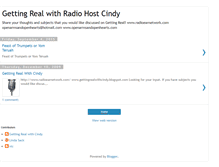 Tablet Screenshot of gettingrealwithcindy.blogspot.com