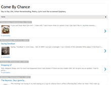 Tablet Screenshot of leighscomebychance.blogspot.com