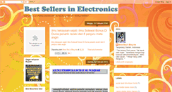 Desktop Screenshot of electronicsbestseller2011.blogspot.com