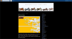 Desktop Screenshot of moto-timeline.blogspot.com