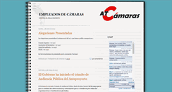 Desktop Screenshot of empleadoscamara.blogspot.com