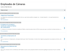 Tablet Screenshot of empleadoscamara.blogspot.com