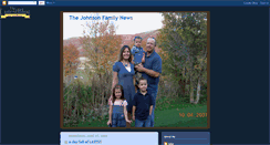 Desktop Screenshot of johnson-family-news.blogspot.com