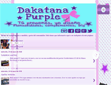 Tablet Screenshot of dakatanapurple.blogspot.com