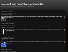 Tablet Screenshot of laptop-and-handphone.blogspot.com