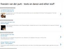 Tablet Screenshot of fransienvanderputt.blogspot.com