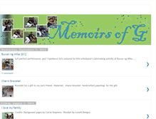 Tablet Screenshot of gmemoirs.blogspot.com