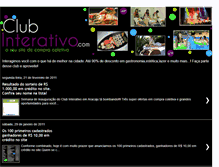 Tablet Screenshot of club-interativo.blogspot.com