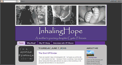 Desktop Screenshot of hopefulwithcf.blogspot.com