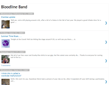 Tablet Screenshot of bloodlineband.blogspot.com