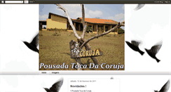 Desktop Screenshot of pousadatocadacoruja.blogspot.com