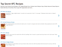 Tablet Screenshot of kfcsecretrecipes.blogspot.com