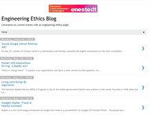 Tablet Screenshot of engineeringethicsblog.blogspot.com