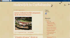 Desktop Screenshot of hadewijchincochabamba.blogspot.com