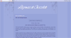 Desktop Screenshot of lagrimaschocolateii.blogspot.com