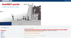 Desktop Screenshot of noticies-i-escrits.blogspot.com