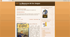 Desktop Screenshot of lamazmorradelosjuegos.blogspot.com