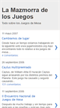 Mobile Screenshot of lamazmorradelosjuegos.blogspot.com