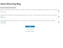 Tablet Screenshot of metal-detecting.blogspot.com