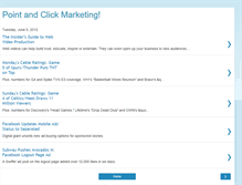 Tablet Screenshot of point-click-marketing.blogspot.com