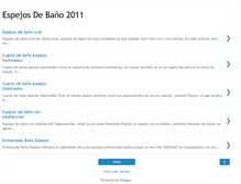 Tablet Screenshot of espejosdebano.blogspot.com