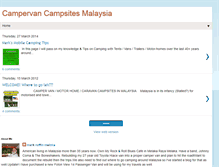 Tablet Screenshot of campervansitesmalaysia.blogspot.com