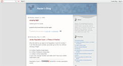 Desktop Screenshot of nadershnoudi.blogspot.com
