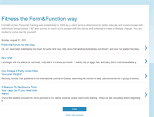 Tablet Screenshot of formandfunctiontraining.blogspot.com