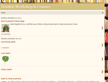 Tablet Screenshot of hoodooclasses.blogspot.com