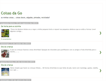 Tablet Screenshot of coisasdago.blogspot.com