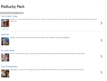 Tablet Screenshot of podluckypack.blogspot.com